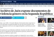 Archivo de Jaén expone documentos de violencia género en la Segunda República
