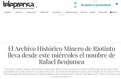 El Archivo Histórico Minero de Riotinto lleva desde este miércoles el nombre de Rafael Benjumea