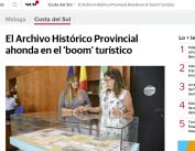 El Archivo Histórico Provincial ahonda en el 'boom' turístico