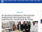 El Archivo Histórico Provincial restaurará documentos del patrimonio municipal de Istán