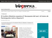 El Archivo Histórico muestra el `documento del mes¿ al Centro de Participación Activa Almería II