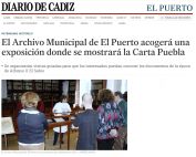El Archivo Municipal de El Puerto acogerá una exposición donde se mostrará la Carta Puebla