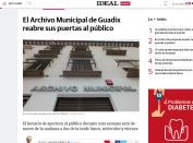 El Archivo Municipal de Guadix reabre sus puertas al público