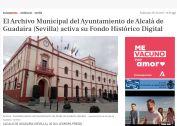 El Archivo Municipal del Ayuntamiento de Alcalá de Guadaíra activa su Fondo Histórico Digital