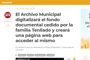 El Archivo Municipal digitalizará el fondo documental cedido por la familia Tenllado y creará una página web para acceder al mismo