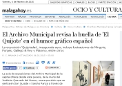 El Archivo Municipal revisa la huella de 'El Quijote'