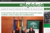 El documento del mes del Archivo Provincial repasa medidas contra riadas del Guadalmedina