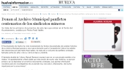Huelva Información - Donación a archivo municipal
