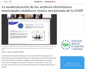 La modernización de los archivos electrónicos municipales andaluces centra una jornada de la FAMP