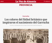 Los colores del fútbol británico que inspiraron el nacimiento del Garrucha
