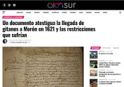 Un documento atestigua la llegada de gitanos a Morón en 1621