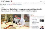 Una oenegé digitalizará los archivos genaológicos de la Diputación de Córdoba de los últimos tres siglos