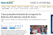Unas jornadas tratarán de recuperar la historia del entorno rural de Jerez