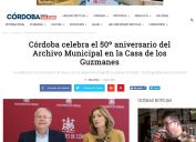 Córdoba celebra el 50º aniversario del Archivo Municipal en la Casa de los Guzmanes