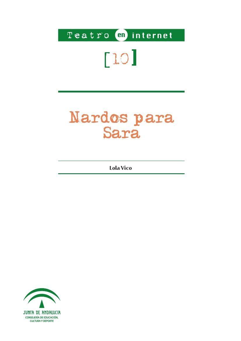 "Nardos para Sara", de Lola Vico "Nardos para Sara", de Lola Vico