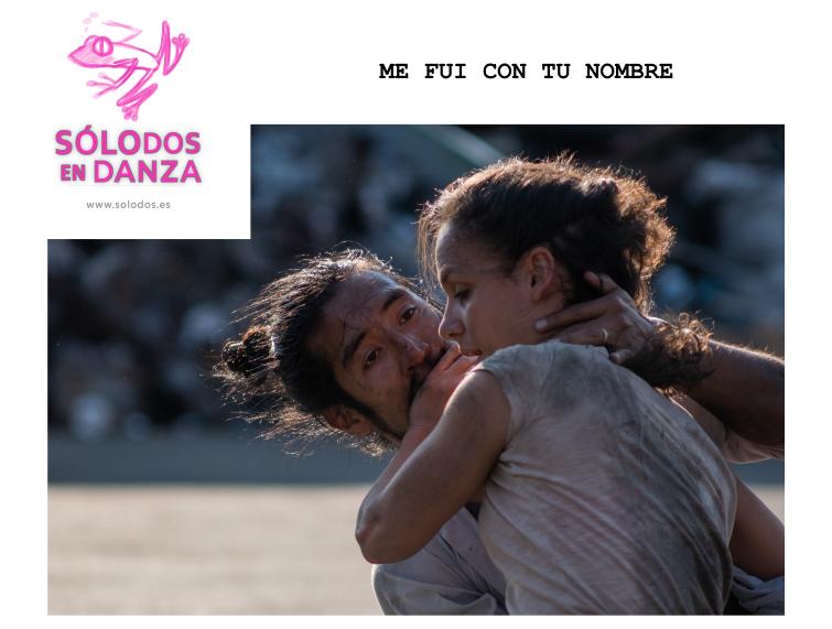 Representación cápsula danza "Me fui con tu nombre", de la Cía. No man's land Representación cápsula danza "Me fui con tu nombre", de la Cía. No man's land