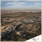 Fig.1 - Vista aérea general de la ciudad