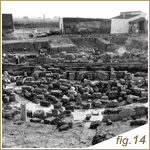 Fig.14 - Excavaciones años 70