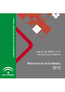 Memoria de actividades de 2010