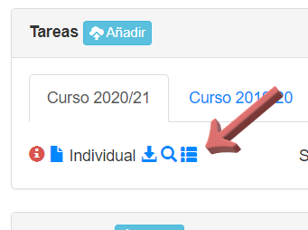 acceso criterios tarea