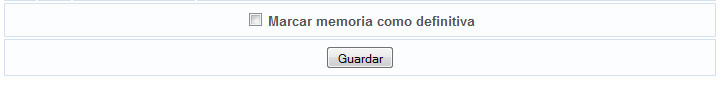Memoria guardar