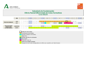 revisión protestante hielo Calendario - Escolarización 2023/2024 - Educación en Andalucía