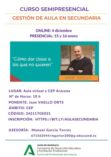 Diptico Gestión de Aula