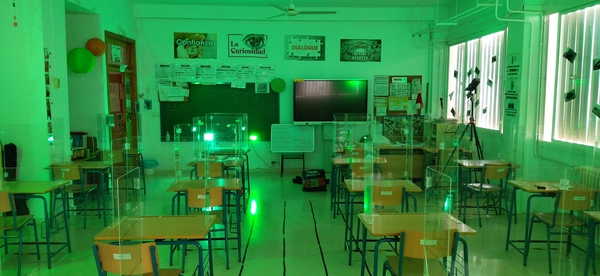 aula color verde