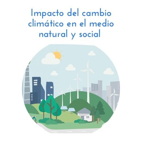 Impacto del cambio climático en el medio natural y social