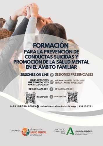 Cartel Formación prevención conductas suicidas - pequeño