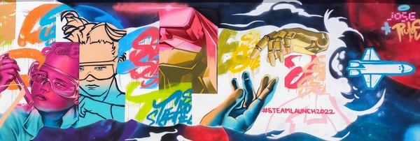 Mural jornadas STEAM