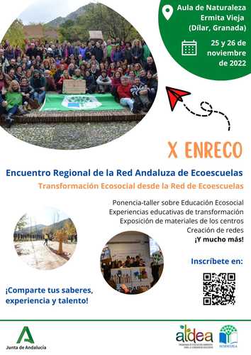 X Encuentro Regional de la Red Andaluza de Ecoescuelas (ENRECO)