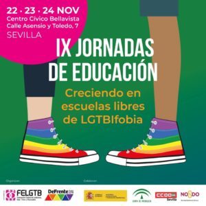 Cartel Jornadas LGTBIFORIA