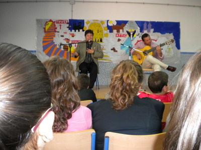 Pepe Alconchel y E. duarte mayo 2010 Salón Actos Juan Apresa