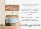 Una experiencia de innovación docente