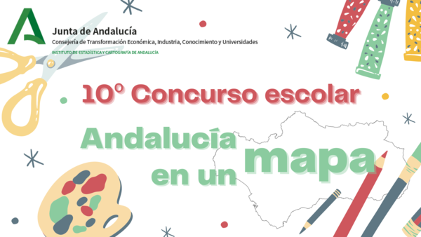Andalucía en un mapa