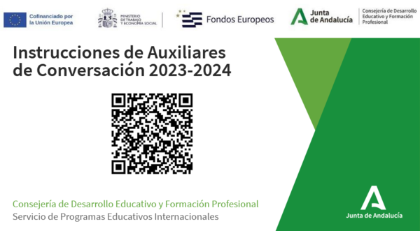 Presentación Jornada Acagida Auxiliares de Conversación 2023/24