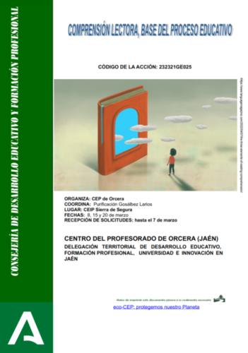 CURSO: COMPRENSIÓN LECTORA, BASE DEL PROCESO EDUCATIVO