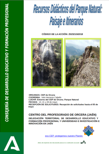 RECURSOS DIDÁCTICOS DEL PARQUE NATURAL: PAISAJES E ITINERARIOS