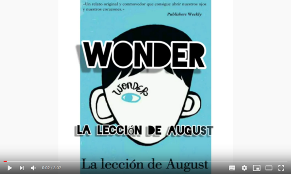 Wonder: La lección de August