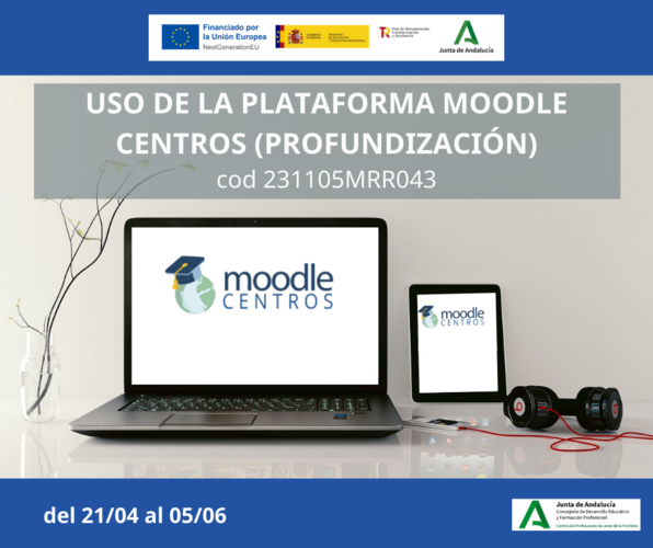 USO DE LA PLATAFORMA MOODLE CENTROS (PROFUNDIZACIÓN