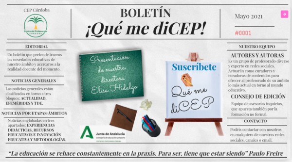 Boletín ¡qué me diCEP!