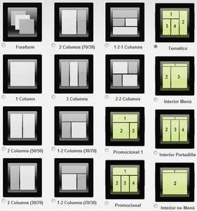 imagen layout