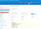 En el menú de la izquierda seleccionar "Contenido Web"