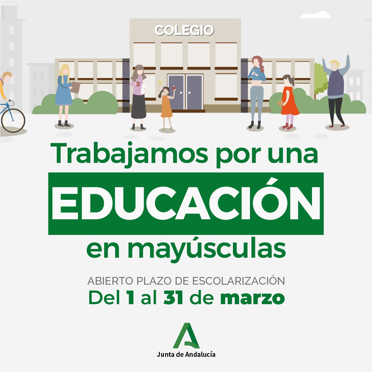 Escolarización 2020-2021 2º Ciclo de Infantil a Bachillerato