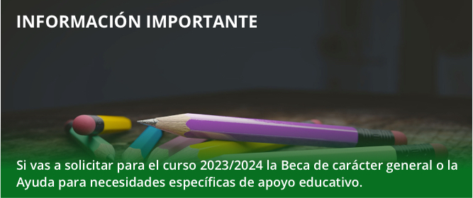 Información Becas carácter general 2023-2024