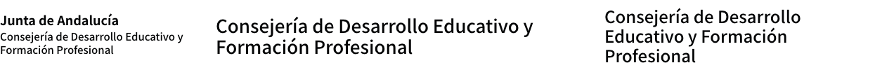 Consejería de Desarrollo Educativo y Formación Profesional