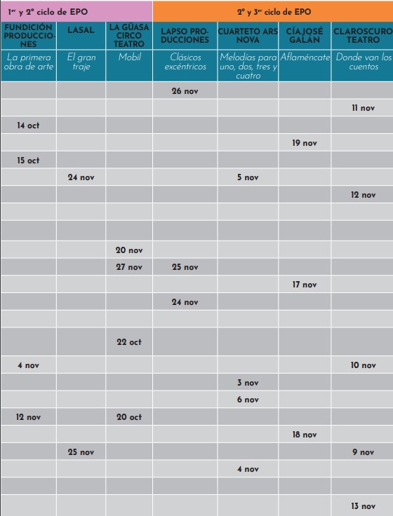 Calendario Abecedaria 20-21 Primaria 1