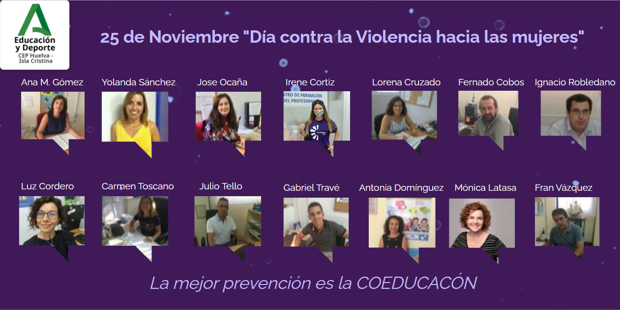 Recopilación de recursos educativos del Equipo del CEP como prevención a la violencia hacia las mujeres
