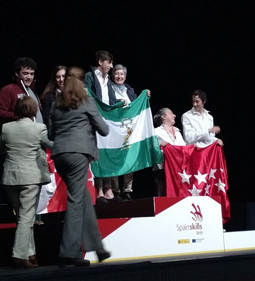 Carlos Montes Corredera, oro en los SpainSkills 2019 por la modalidad de Floristería Carlos Montes Corredera, oro en los SpainSkills 2019 por la modalidad de Floristería